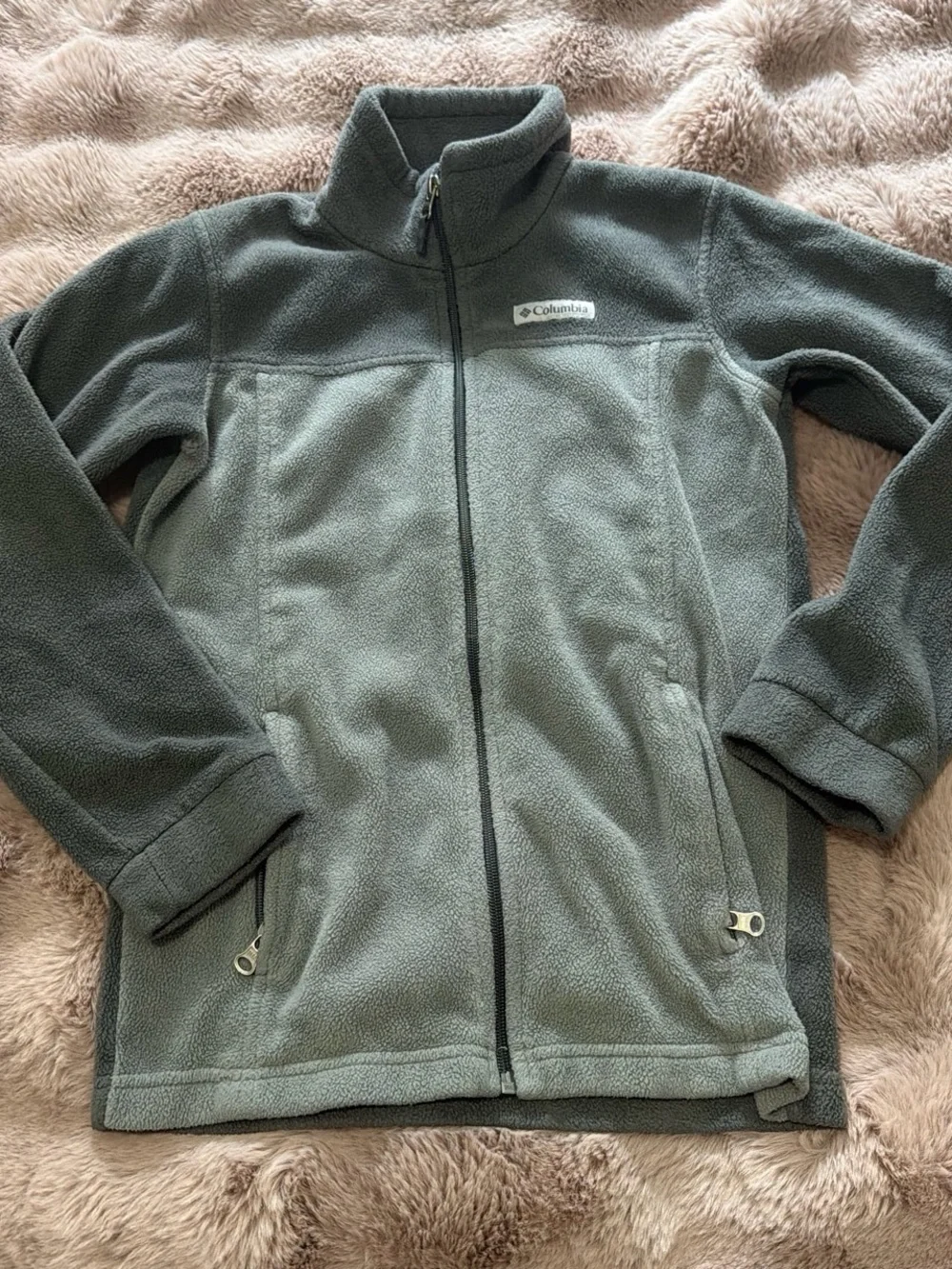Columbia Boy’s Full-Zip Fleece Jacket - Grey
